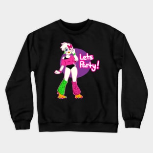 Glamrock Chica: Lets Party! Crewneck Sweatshirt